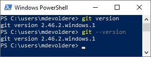 git version