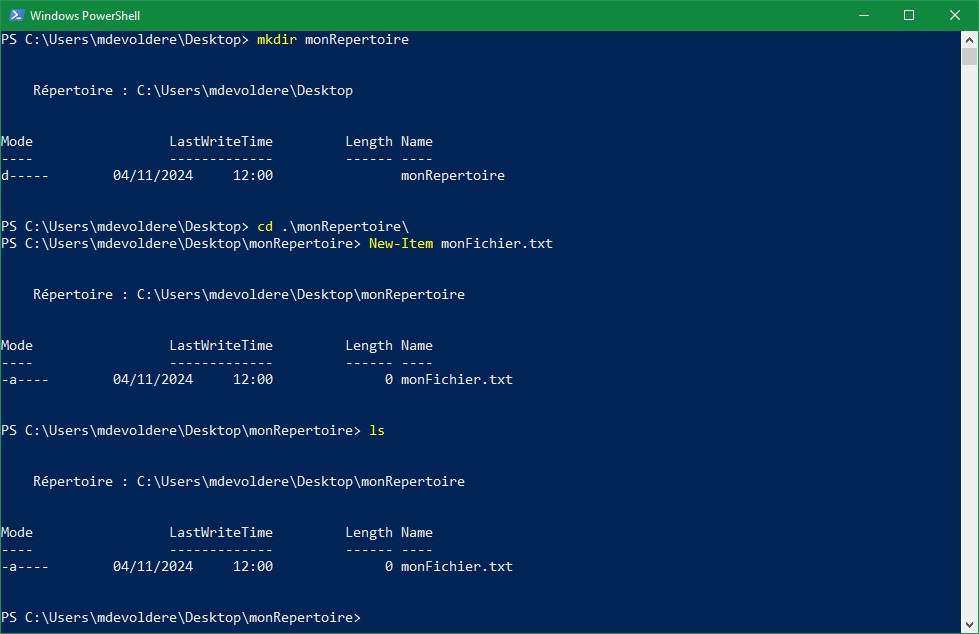 Powershell New-Item